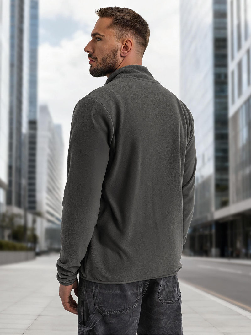 Men's Sweatshirt - Dark Grey OZONEE JS/HH016/5