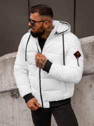 Men's Winter Jacket - White OZONEE JS/31M5031/281