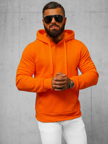 Men's Hoodie - Orange OZONEE JS/2009Z