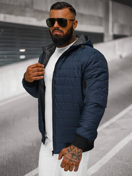 Men's Jacket - Navy blue OZONEE JS/MY13Z