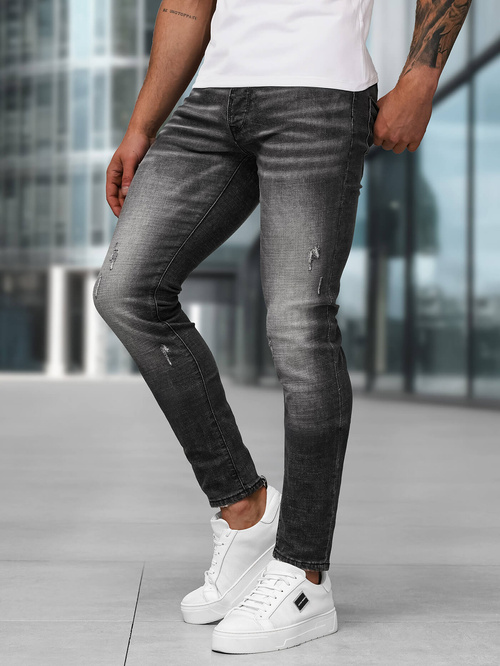 Men's Jeans - Black OZONEE NB/MP0070NZ