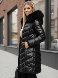 Women's Jacket - Black OZONEE JS/16M9100/392Z