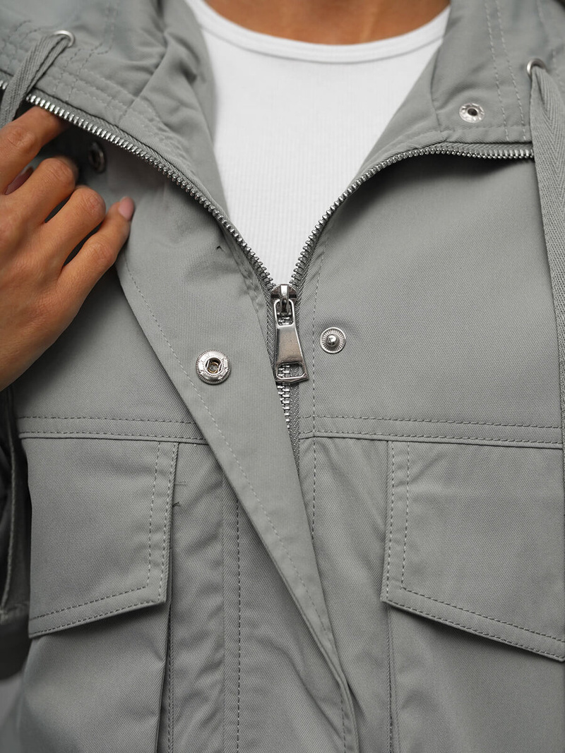 Women's Jacket - Grey OZONEE O/G118Z