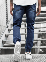 Men's Jogger Jeans - Dark Blue OZONEE O/2048