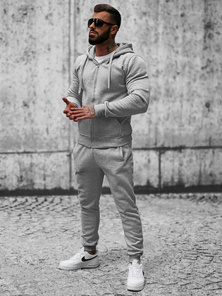 Men's Tracksuit - Grey OZONEE JS/XW2008