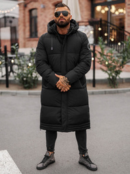 Men's winter jacket - black OZONEE JS/19M1290/392