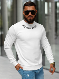 Men's Sweatshirt - White OZONEE O/P2027Z