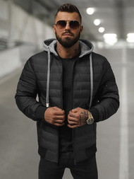 Men's Jacket - Black OZONEE JS/8M985/392