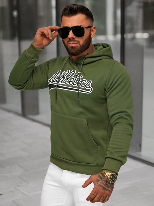 Men's Hoodie - Green OZONEE JS/27B6508/29