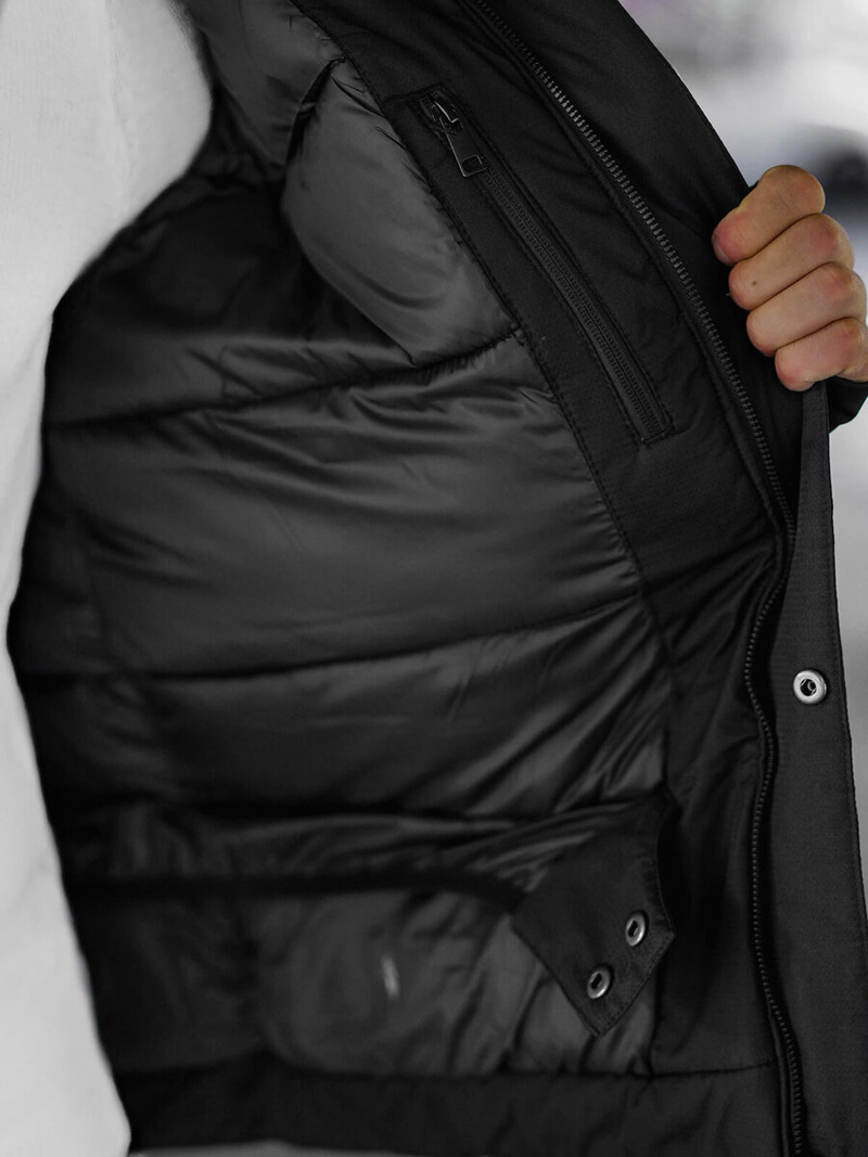 Men's Jacket - Black/Grey OZONEE JS/91M9903/92