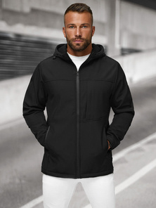 Men's Softshell Jacket - Black OZONEE JS/27B6523/3
