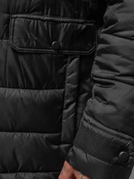 Men's Jacket - Black OZONEE JS/22M63/392