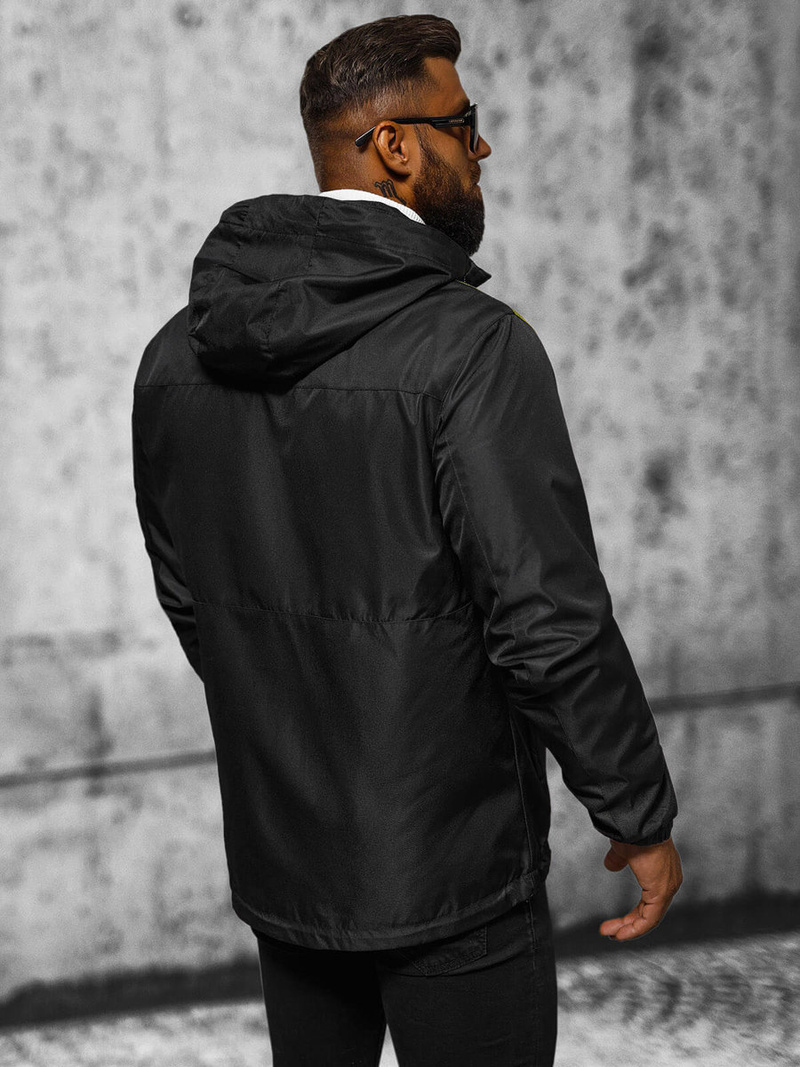 Men's Jacket - Black OZONEE JS/22M311/392