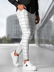 Men's Chinos - White OZONEE O/P4009Z