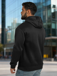 Men's Hoodie - Black OZONEE JS/8B1983/3