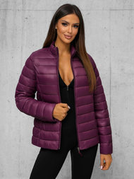 Women's Jacket - Burgundy OZONEE JS/11Z8170Z