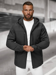 Men's Softshell Jacket - Dark Grey OZONEE JS/27B6525/5
