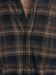 Men's Shirt - Navy Blue OZONEE V/V177Z