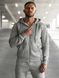 Men's Tracksuit - Grey OZONEE JS/68C10386/2Z