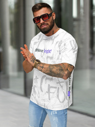 Men's T-shirt - White OZONEE O/YN2/621