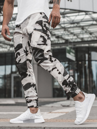 Men's Joggers - Black-White OZONEE A/0853