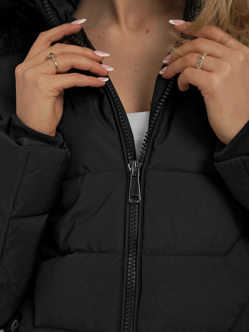 Women's Jacket - Black OZONEE JS/16M9121/392Z