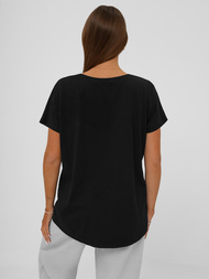 Women's T-shirt - Black OZONEE JS/95T2573/3