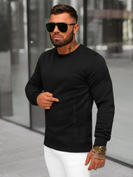 Men's Sweatshirt - Black OZONEE JS/8B1357/3