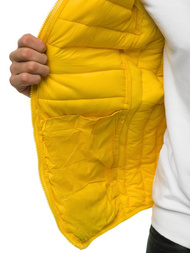 Men's Gilet - Yellow OZONEE JS/HDL88001Z