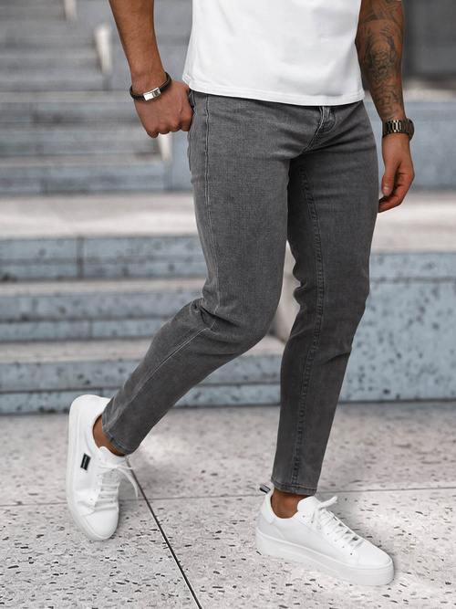 Men's Jeans - Dark Grey OZONEE NB/MP0192GS