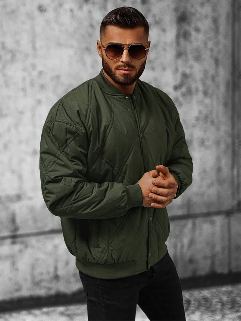 Men's Jacket - Green OZONEE JS/84M3020/136