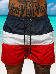 Men's Shorts - Dark Blue/Red OZONEE JS/17K567/5