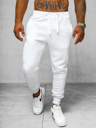 Men's Sweatpants - White OZONEE JS/XW01Z