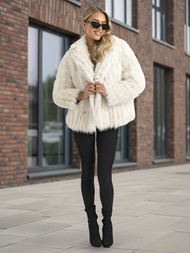 Women's Jacket - White OZONEE JS/11Z8261