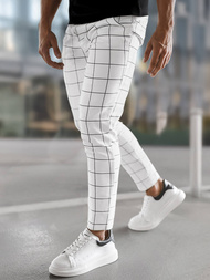 Men's Chinos - White OZONEE O/P4009Z