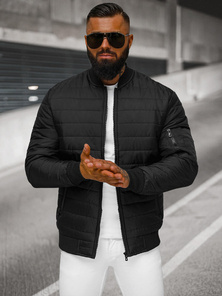 Men's Jacket - Black OZONEE JS/MY02Z