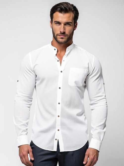 Men's Shirt - White OZONEE O/V169