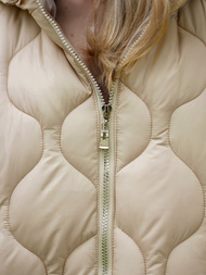 Women's Gilet - Beige OZONEE JS/5M3235/62