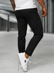 Men's Chinos - Black OZONEE BL/SK222/1