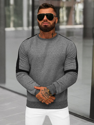 Men's Sweatshirt - Dark Grey OZONEE JS/8B1322/5