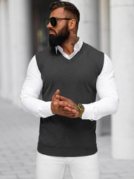 Men's Jumper - Anthracite OZONEE NB/MM6005/3Z