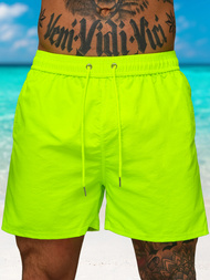 Men's Swim Shorts - Yellow-Neon OZONEE JS/XL018/81