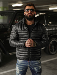 Men's Jacket - Black OZONEE JS/16M9336/392BZ