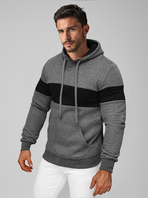 Men's Hoodie - Anthracite OZONEE JS/8B1316/5Z