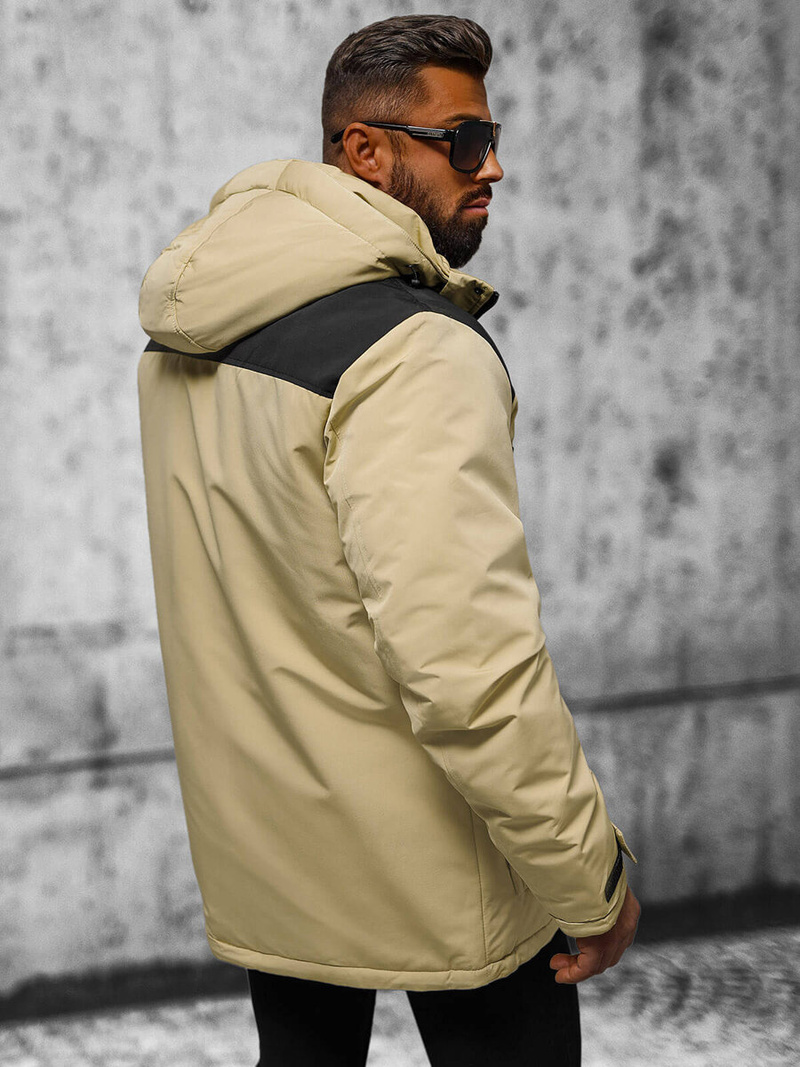 Men's Jacket - Beige OZONEE JS/22M322/62