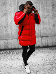 Men's Winter Jacket - Red OZONEE O/M800Z