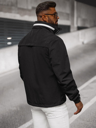 Men's Softshell Jacket - Black OZONEE JS/5M3105/392Z