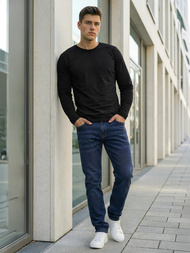 Men's Jeans - Dark Blue OZONEE DO/4048/2Z