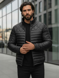 Men's Jacket - Black OZONEE JS/16M9328/392BZ