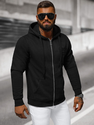 Men's Hoodie - Black OZONEE NB/MF2003